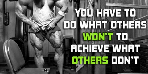 Bodybuilding-Motivation