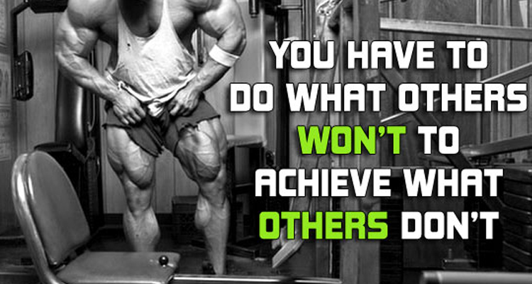 Bodybuilding-Motivation