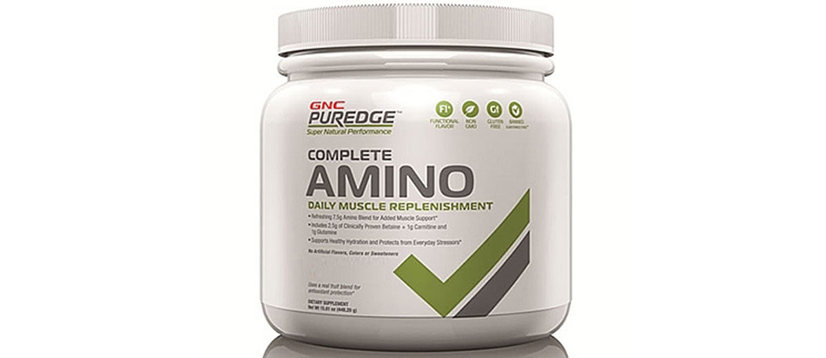 GNC PUREDGE Complete Amino Reviews Increase Lean Muscle