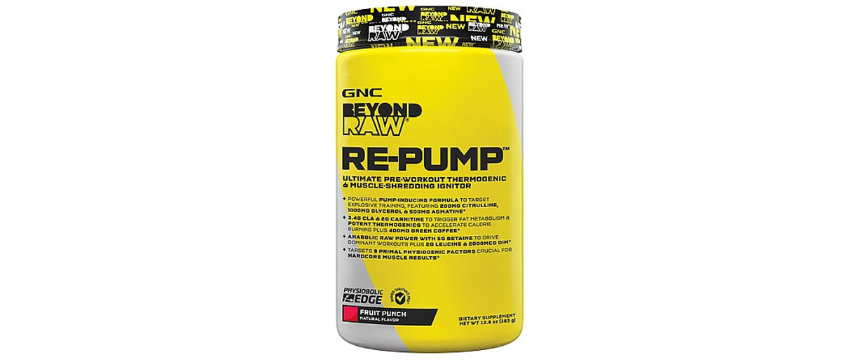 Gnc Beyond Raw Re Pump Reviews New Pre Workout Fat Burner