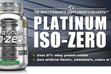 MuscleTech Platinum 100 Iso-Zero Essential Series